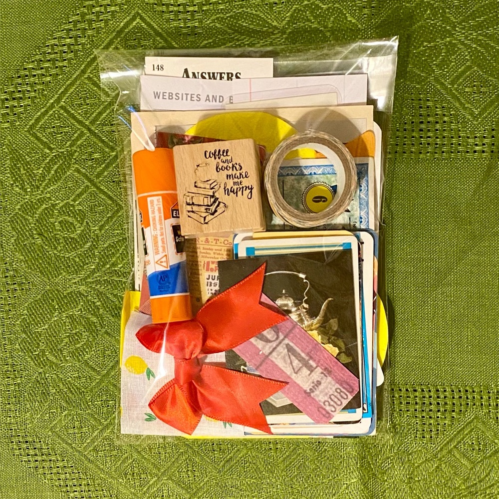 Mystery Mini Junk Journal Ephemera Kit